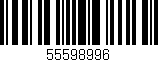 Código de barras (EAN, GTIN, SKU, ISBN): '55598996'
