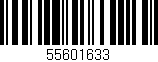 Código de barras (EAN, GTIN, SKU, ISBN): '55601633'