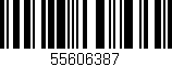 Código de barras (EAN, GTIN, SKU, ISBN): '55606387'