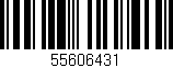 Código de barras (EAN, GTIN, SKU, ISBN): '55606431'