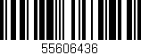 Código de barras (EAN, GTIN, SKU, ISBN): '55606436'