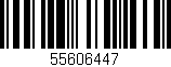 Código de barras (EAN, GTIN, SKU, ISBN): '55606447'