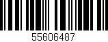 Código de barras (EAN, GTIN, SKU, ISBN): '55606487'