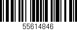 Código de barras (EAN, GTIN, SKU, ISBN): '55614846'