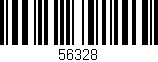 Código de barras (EAN, GTIN, SKU, ISBN): '56328'