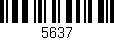 Código de barras (EAN, GTIN, SKU, ISBN): '5637'
