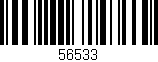 Código de barras (EAN, GTIN, SKU, ISBN): '56533'