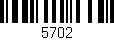 Código de barras (EAN, GTIN, SKU, ISBN): '5702'
