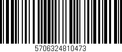 Código de barras (EAN, GTIN, SKU, ISBN): '5706324810473'