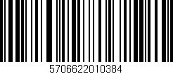Código de barras (EAN, GTIN, SKU, ISBN): '5706622010384'