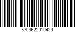 Código de barras (EAN, GTIN, SKU, ISBN): '5706622010438'