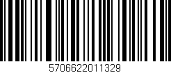 Código de barras (EAN, GTIN, SKU, ISBN): '5706622011329'