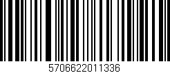 Código de barras (EAN, GTIN, SKU, ISBN): '5706622011336'