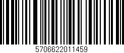 Código de barras (EAN, GTIN, SKU, ISBN): '5706622011459'