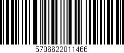 Código de barras (EAN, GTIN, SKU, ISBN): '5706622011466'