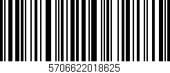 Código de barras (EAN, GTIN, SKU, ISBN): '5706622018625'