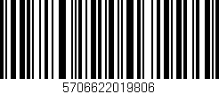 Código de barras (EAN, GTIN, SKU, ISBN): '5706622019806'