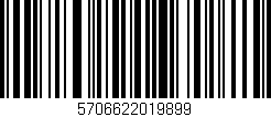 Código de barras (EAN, GTIN, SKU, ISBN): '5706622019899'