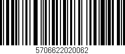 Código de barras (EAN, GTIN, SKU, ISBN): '5706622020062'