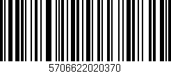 Código de barras (EAN, GTIN, SKU, ISBN): '5706622020370'