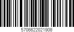 Código de barras (EAN, GTIN, SKU, ISBN): '5706622021908'
