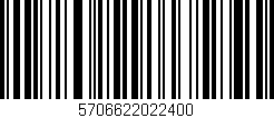 Código de barras (EAN, GTIN, SKU, ISBN): '5706622022400'