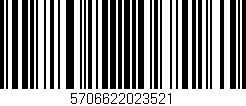 Código de barras (EAN, GTIN, SKU, ISBN): '5706622023521'