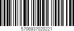 Código de barras (EAN, GTIN, SKU, ISBN): '5706937020221'