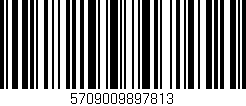 Código de barras (EAN, GTIN, SKU, ISBN): '5709009897813'