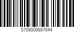 Código de barras (EAN, GTIN, SKU, ISBN): '5709009897844'