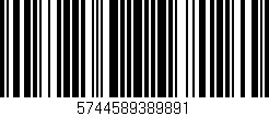 Código de barras (EAN, GTIN, SKU, ISBN): '5744589389891'