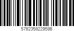 Código de barras (EAN, GTIN, SKU, ISBN): '5782359229596'