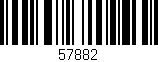 Código de barras (EAN, GTIN, SKU, ISBN): '57882'