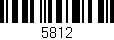 Código de barras (EAN, GTIN, SKU, ISBN): '5812'