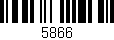 Código de barras (EAN, GTIN, SKU, ISBN): '5866'
