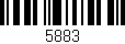 Código de barras (EAN, GTIN, SKU, ISBN): '5883'