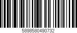 Código de barras (EAN, GTIN, SKU, ISBN): '5898580490732'