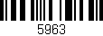 Código de barras (EAN, GTIN, SKU, ISBN): '5963'