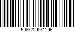 Código de barras (EAN, GTIN, SKU, ISBN): '5966730961286'