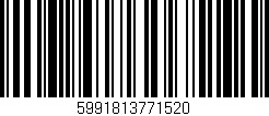 Código de barras (EAN, GTIN, SKU, ISBN): '5991813771520'