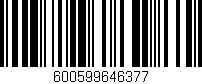 Código de barras (EAN, GTIN, SKU, ISBN): '600599646377'
