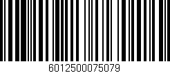 Código de barras (EAN, GTIN, SKU, ISBN): '6012500075079'
