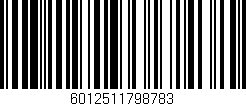 Código de barras (EAN, GTIN, SKU, ISBN): '6012511798783'