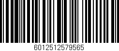 Código de barras (EAN, GTIN, SKU, ISBN): '6012512579565'