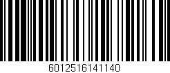 Código de barras (EAN, GTIN, SKU, ISBN): '6012516141140'