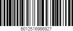 Código de barras (EAN, GTIN, SKU, ISBN): '6012516966927'