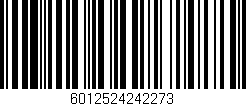 Código de barras (EAN, GTIN, SKU, ISBN): '6012524242273'