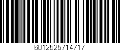 Código de barras (EAN, GTIN, SKU, ISBN): '6012525714717'