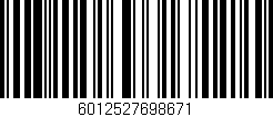 Código de barras (EAN, GTIN, SKU, ISBN): '6012527698671'