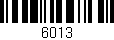 Código de barras (EAN, GTIN, SKU, ISBN): '6013'
